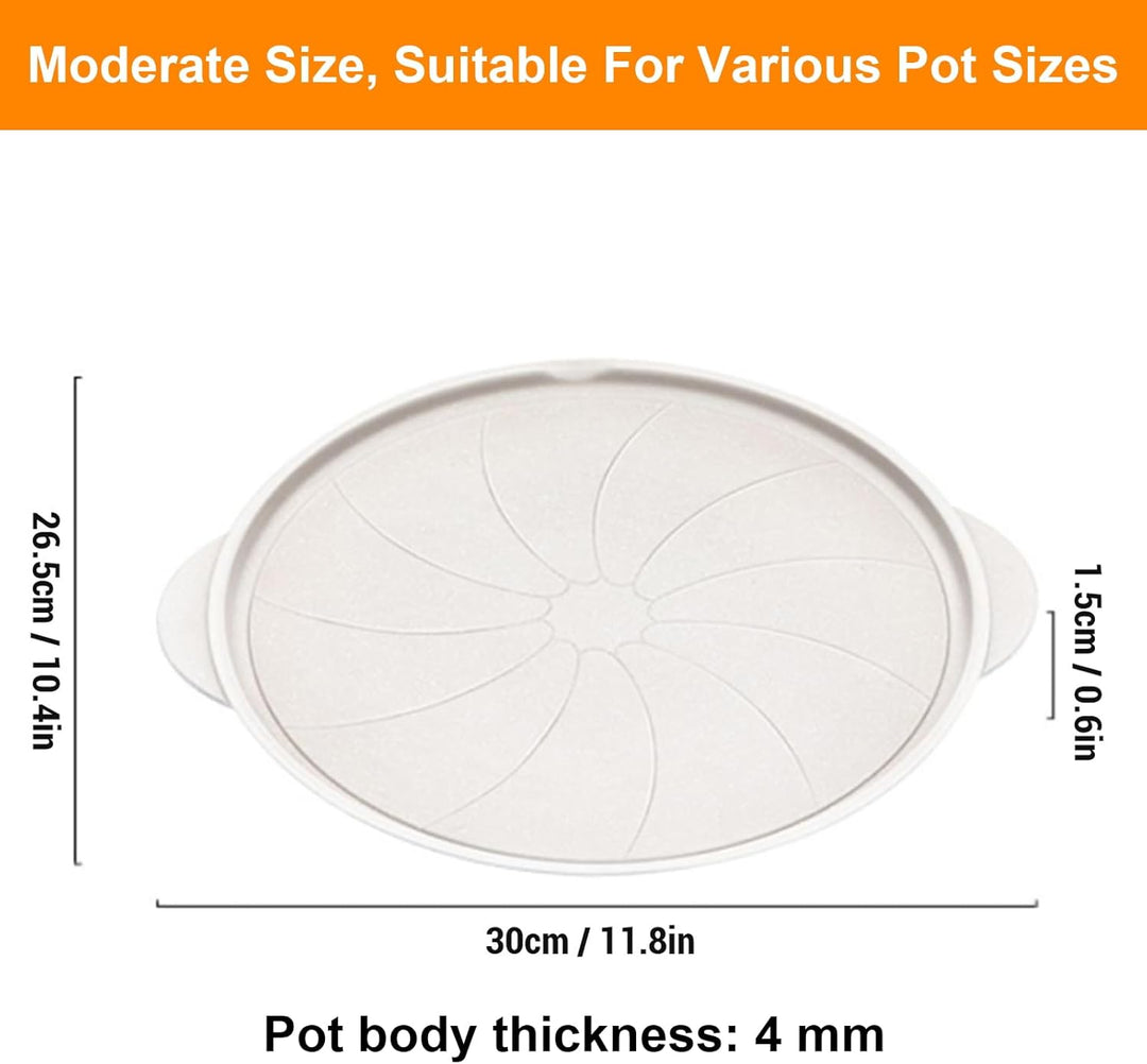 OUKENS Wärmediffusor für Gasherd, 30 x 26,5 cm Aluminiumlegierung Multifunktionale Schnelle Auftausc