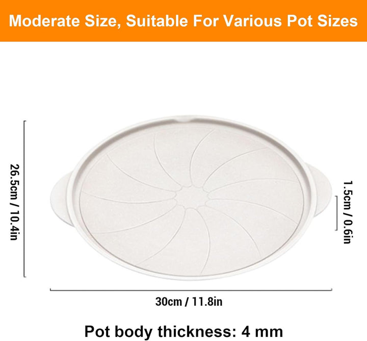OUKENS Wärmediffusor für Gasherd, 30 x 26,5 cm Aluminiumlegierung Multifunktionale Schnelle Auftausc