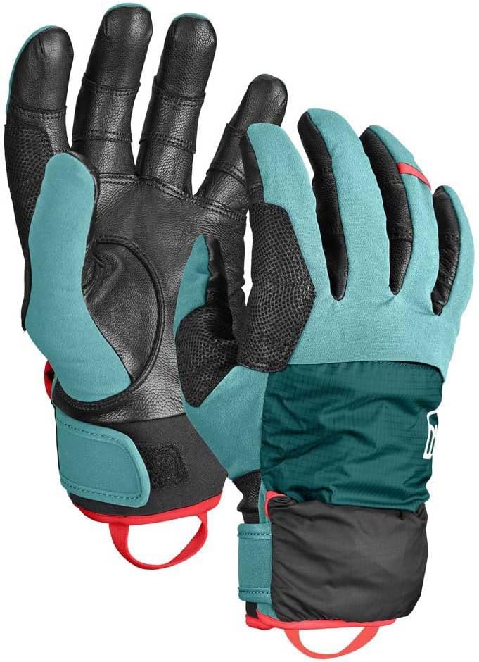 ORTOVOX Damen Tour Pro Cover Handschuh XS Eis Wasserfall, XS Eis Wasserfall