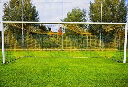 Netsportique Fussballtornetz Stadion PRO - 7,50 x 2,50 x 2 x 2m - 4mm - PP - wetterfest - knotenlos