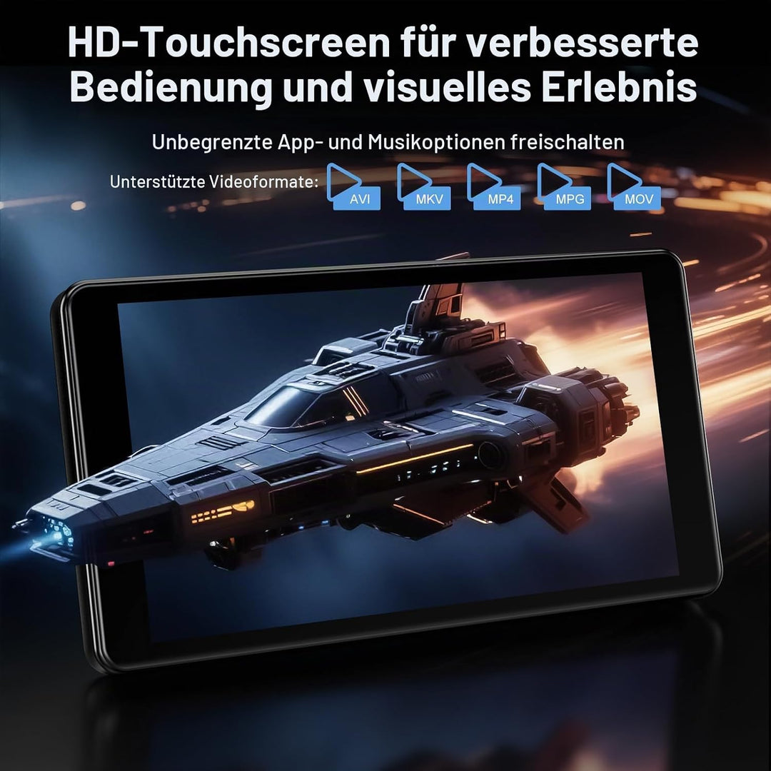 32GB MP3 Player mit Bluetooth und WiFi, Kamera, Oilsky 4,02" HD Android 13 Musikplayer mit Spotify,