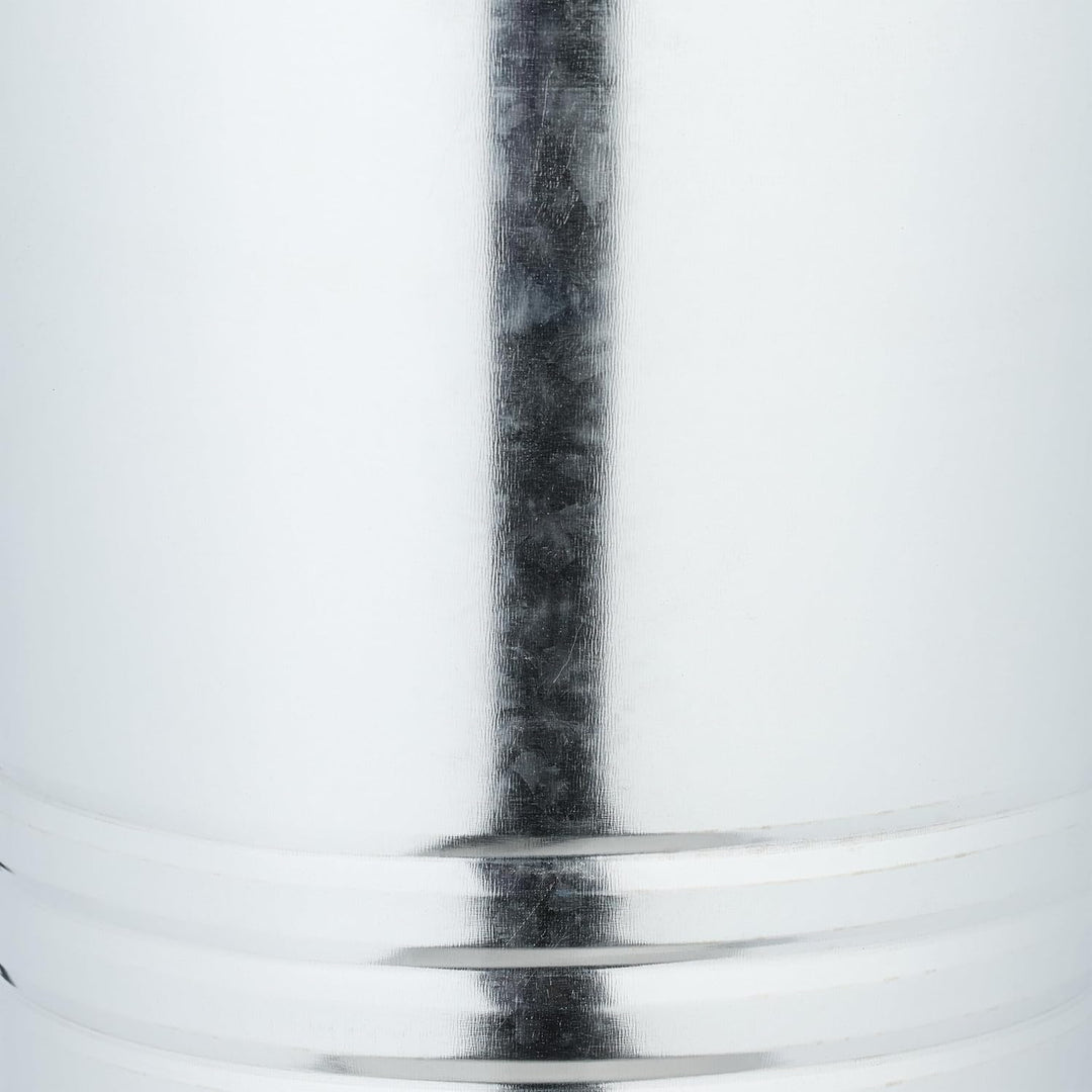 Relaxdays Kohleneimer, Schaufel, 10 Liter, Kohle, Pellets, Briketts, Kaminzubehör, Ascheeimer mit He