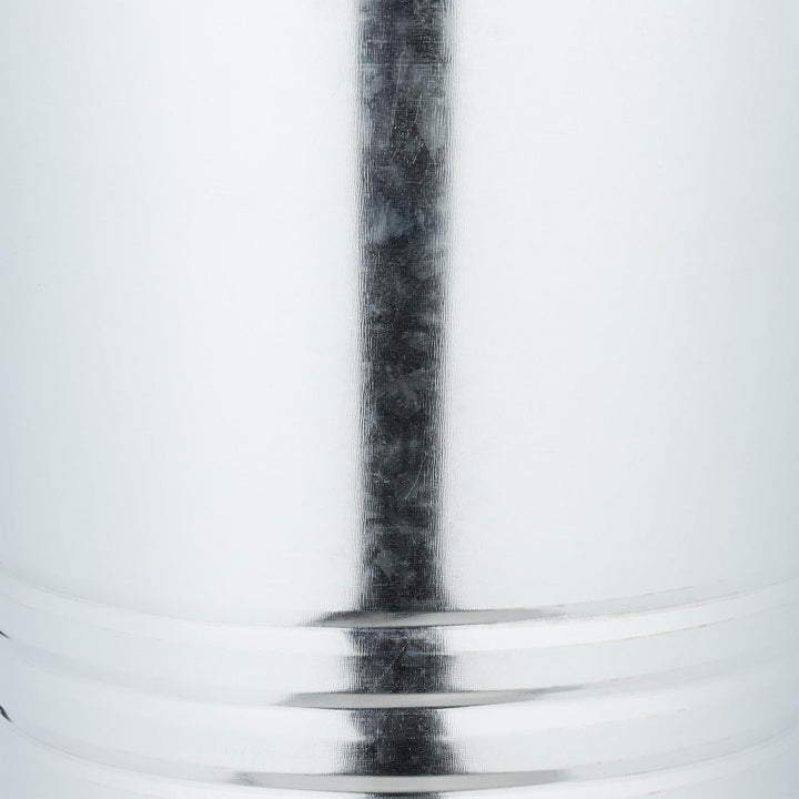 Relaxdays Kohleneimer, Schaufel, 10 Liter, Kohle, Pellets, Briketts, Kaminzubehör, Ascheeimer mit He