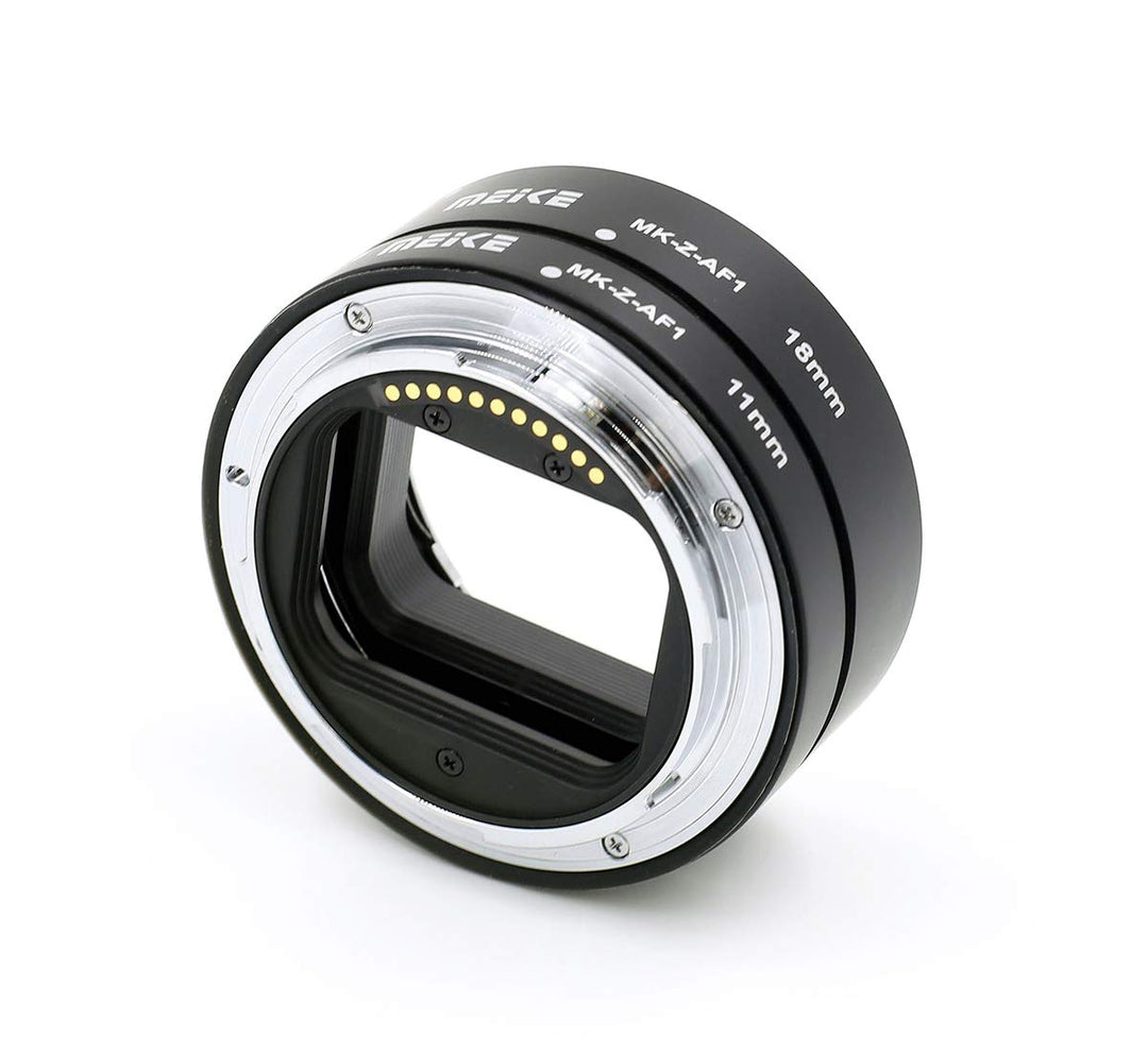 Automatik-Makro-Zwischenringe Meike MK-Z-AF für Nikon Z-Bajonett Systemkameras (Z 6, Z 7, Z 50) Set