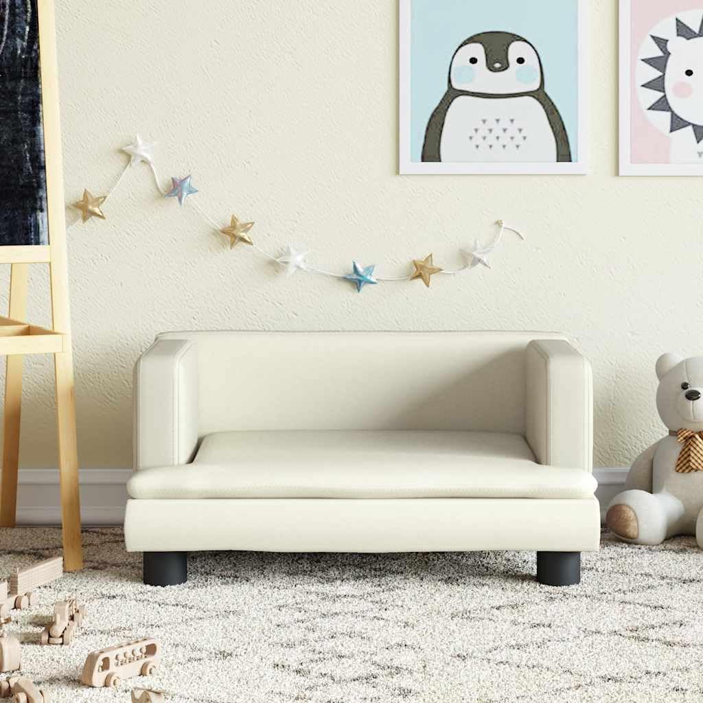 vidaXL Kindersofa, Couch für Kinder, Kindercouch mit runden Kanten, Kindersessel Minisofa Polstersof