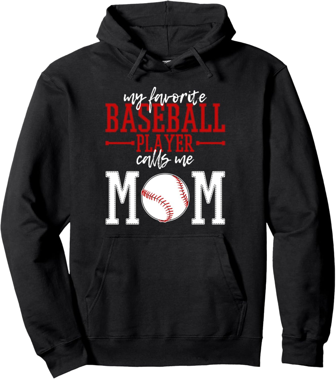 Baseball Mama Pullover Hoodie