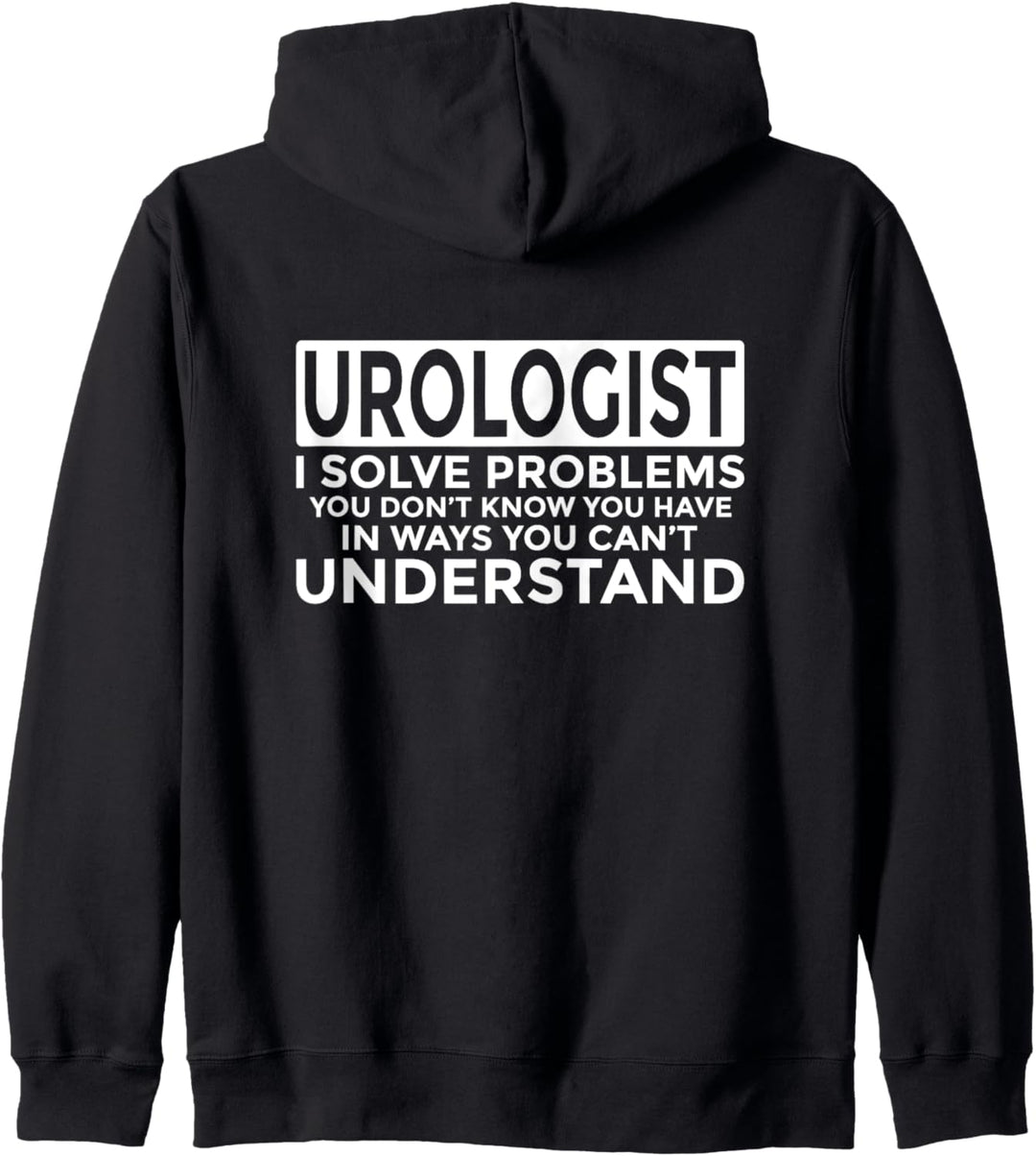 Urologe löst Probleme Lustige Urologie Kapuzenjacke