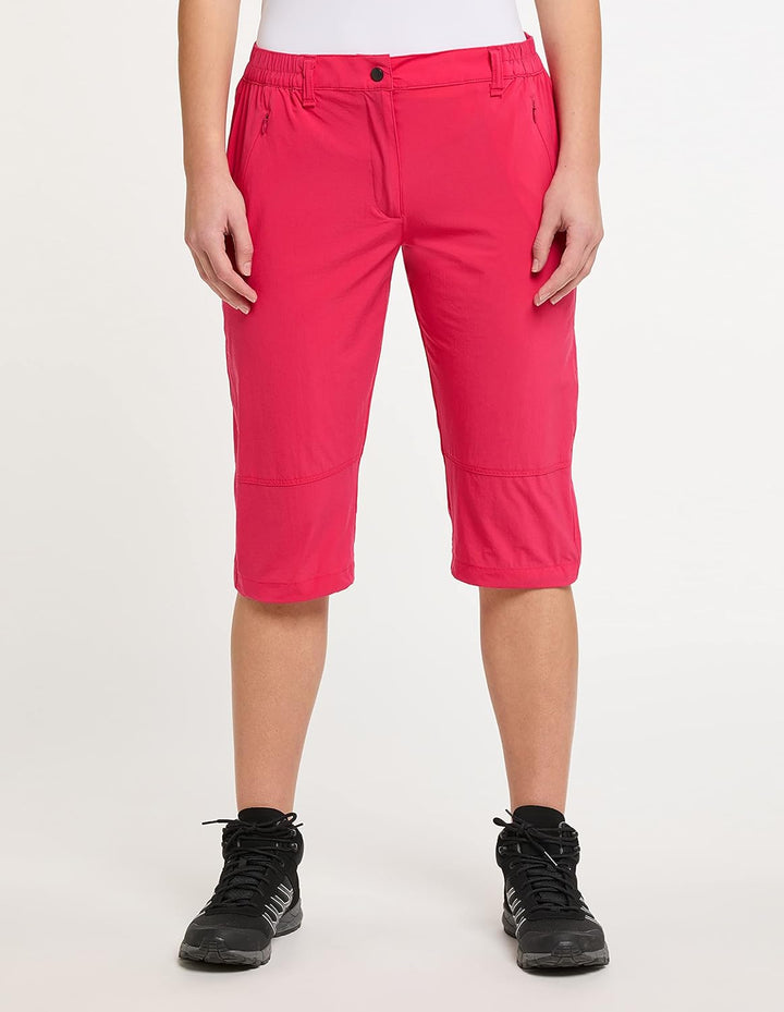 HOT sportswear Damen Ordesa Caprihose 36 Red Rose, 36 Red Rose