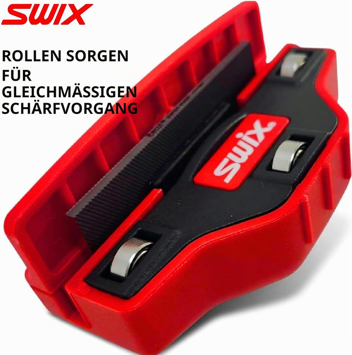 Swix Ski Kantenschleifer TA3008 Phantom R Edge Rot Einheitsgrösse, Rot Einheitsgrösse