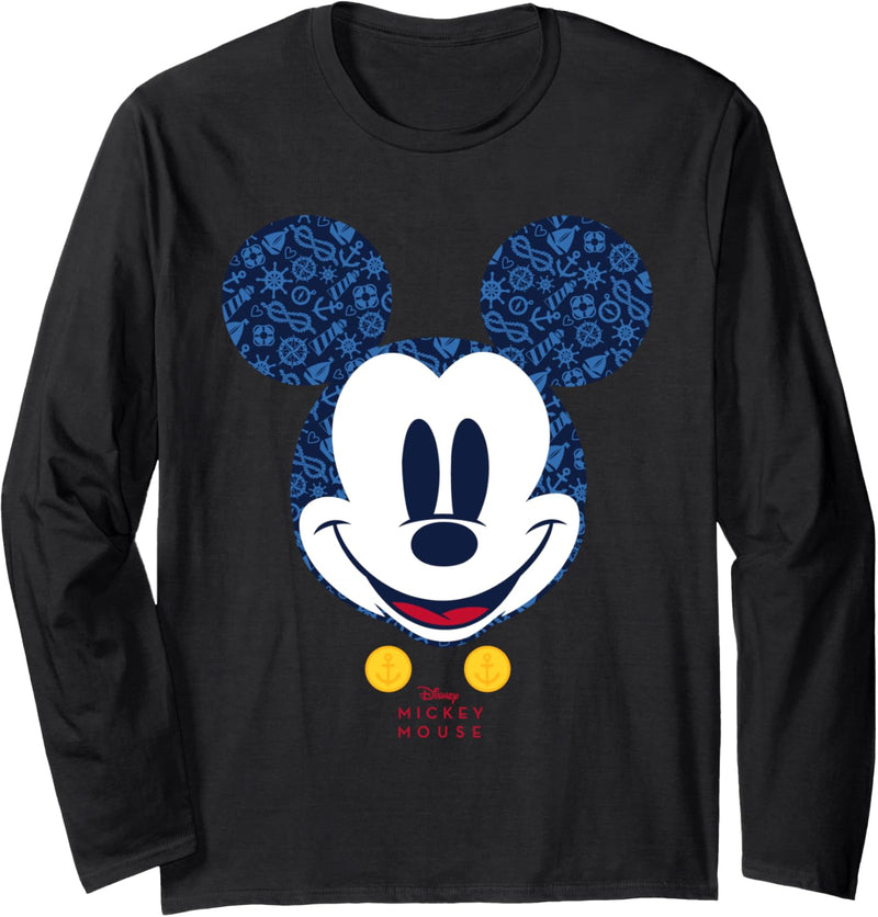 Disney Year of the Mouse Nautical Mickey August Langarmshirt