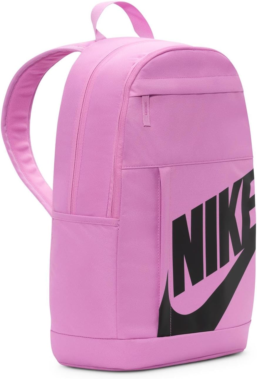 Nike Unisex Erwachsene Rucksack (21L), LT MAGENTA/LT MAGENTA/SCHWARZ, M, Klassisch Lt Magenta/Lt Mag