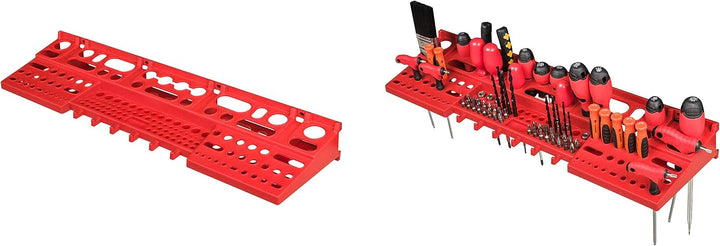 PAFEN Werkzeugwand Lagersystem – 1152 x 780 mm Wandregal mit Werkzeughaltern – Set 38 Zubehör Werkze