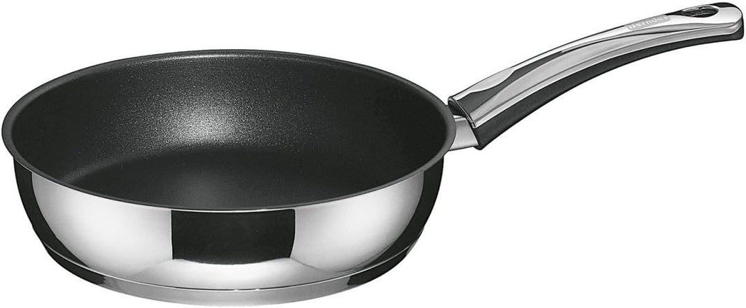 Berndes Schmorpfanne Injoy Special Edition 20 cm, hoher Rand, Pfanne für Induktion, Edelstahl, antih