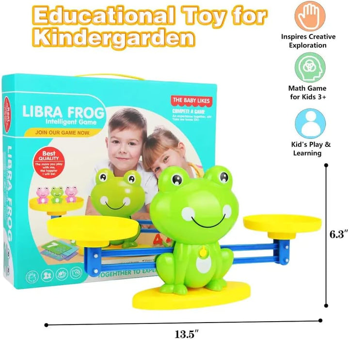 Montessori Mathematik-Spielzeug, Mathematik, Lernspielzeug, Math-Spielzeug, Frosch, Mathblock, Digit