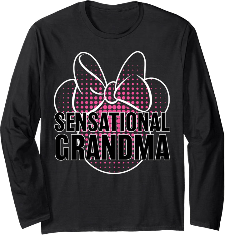 Disney Mickey And Friends Sensational Grandma Minnie Langarmshirt
