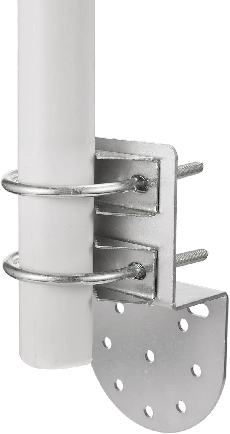 Bingfu Antennenmast-Montagehalterungen an der Wand, Mastklemme, rostfreies Hardware-Zubehör, Halteru