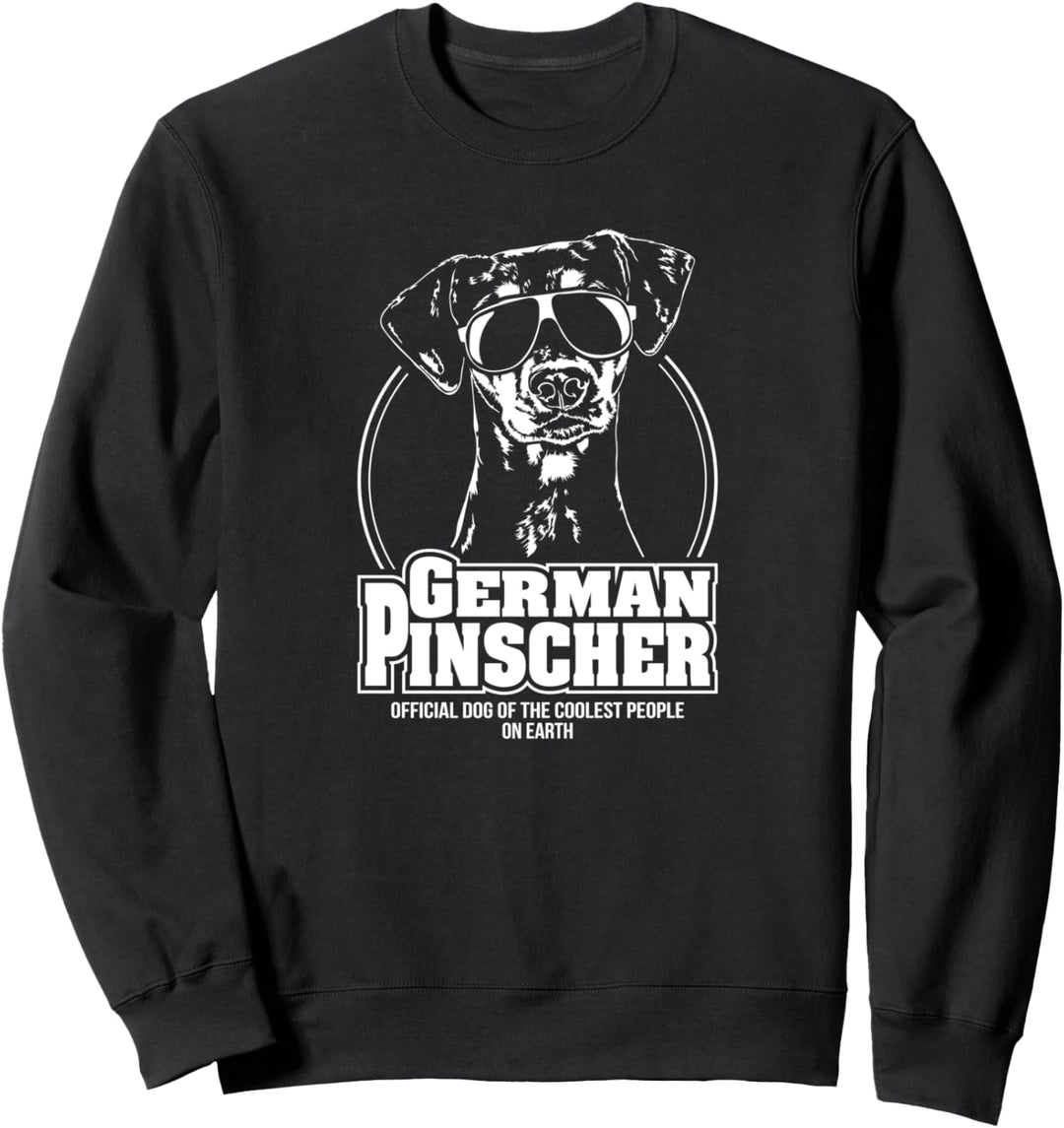 Lustiger German Pinscher coolest people Hund Hundespruch Sweatshirt