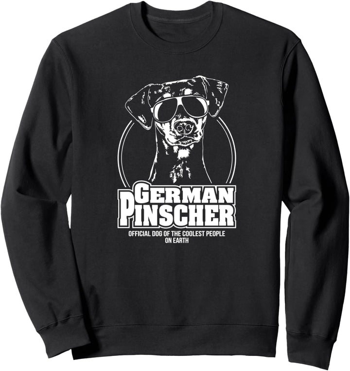 Lustiger German Pinscher coolest people Hund Hundespruch Sweatshirt