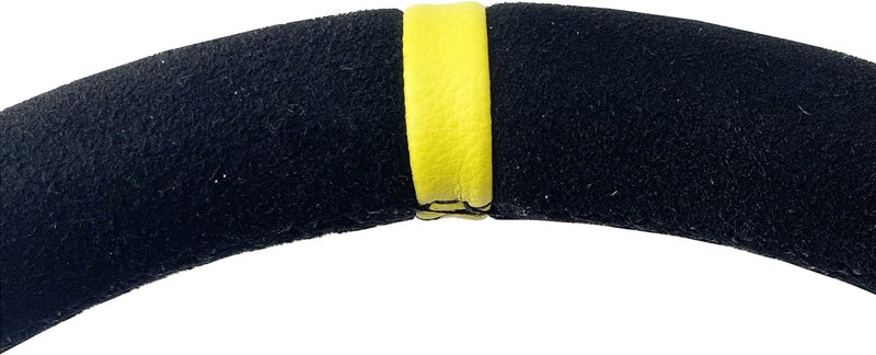 Simoni Racing CAR/350C Carrera Universal Steering Wheel, mitout Button And Fixing Kit, Schwarz