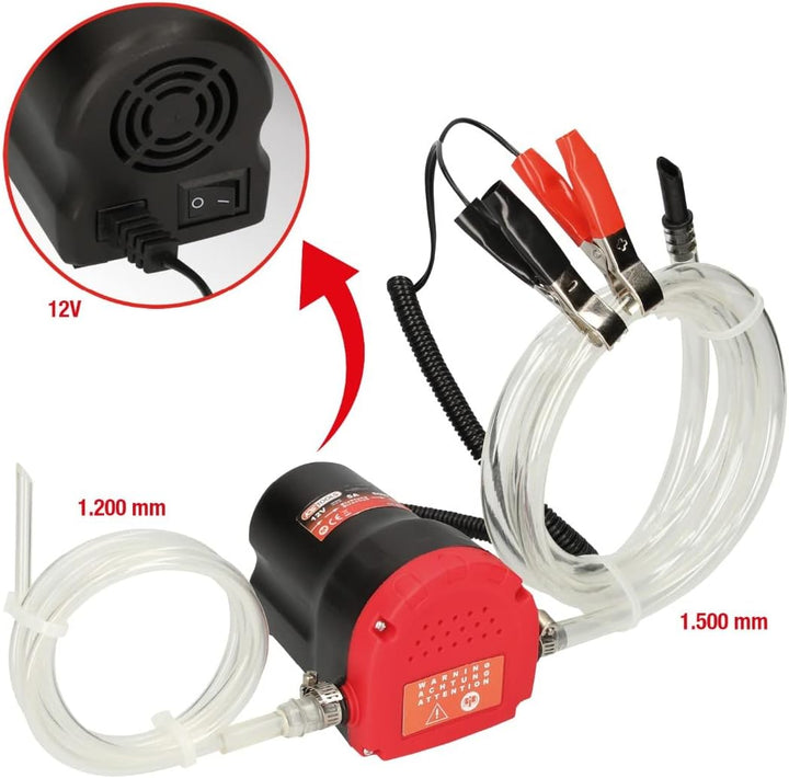 KS Tools 150.2800 Elektrische Absaug- und Umfüllpumpe
