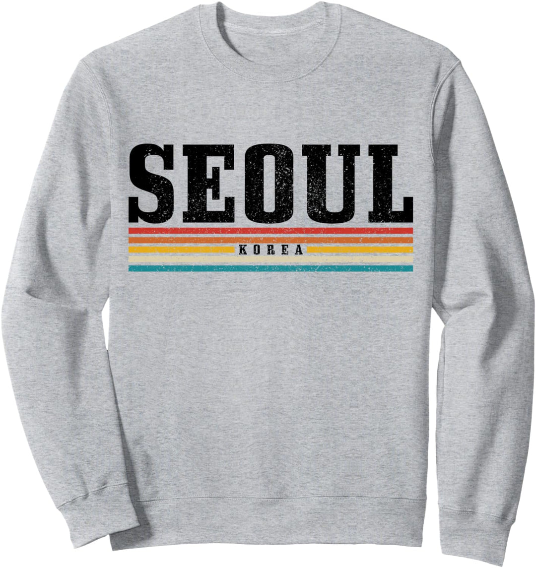 Seoul Vintage Südkorea Retro Koreanisch Sweatshirt