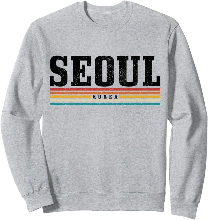 Seoul Vintage Südkorea Retro Koreanisch Sweatshirt