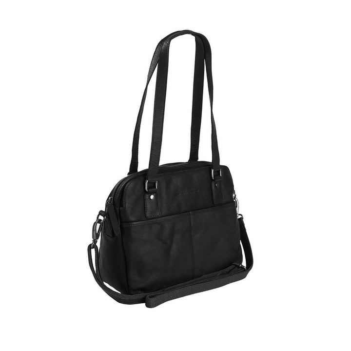 The Chesterfield Brand Ladies Bilbao - Handtasche Leder 30 cm Schwarz, Schwarz