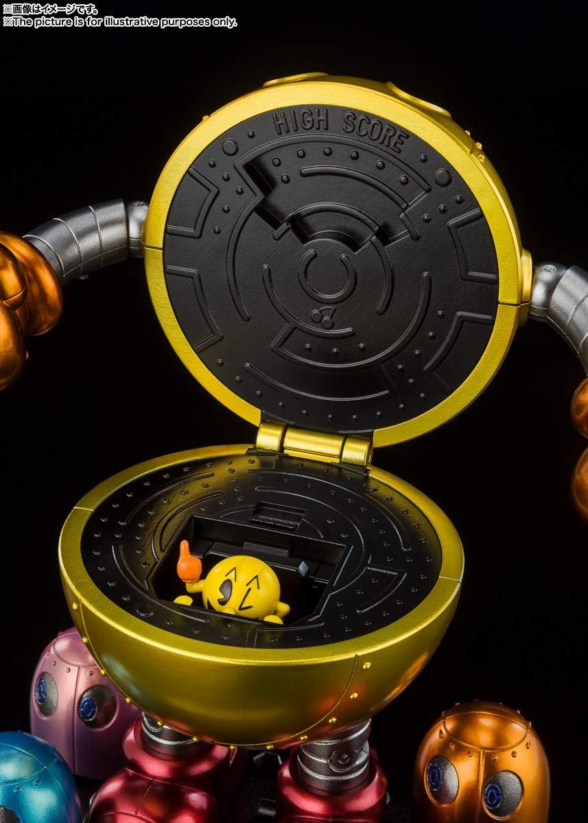 BANDAI 75708 - pac Man chogokin - 10 cm
