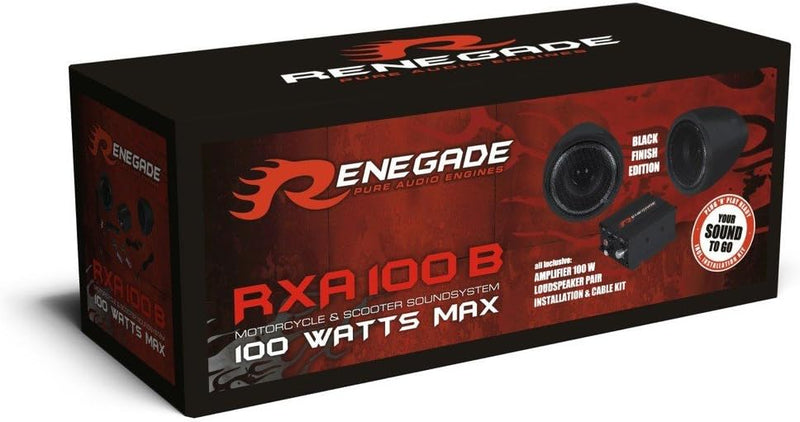 Renegade RXA100B KFZ-Lautsprecher