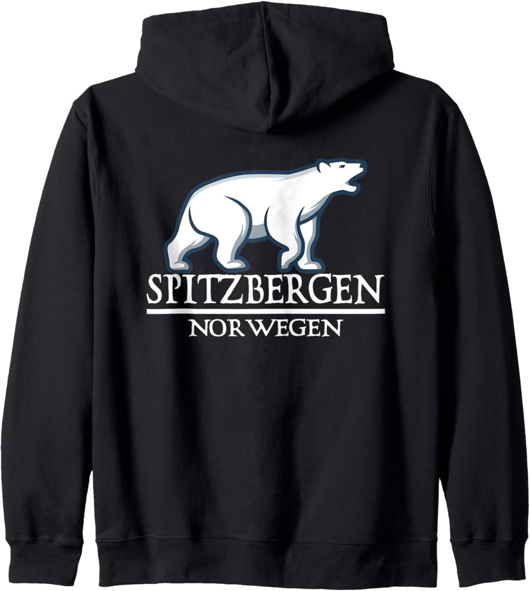 Spitzbergen Eisbär Norge Norway Skandinavien Norwegen Kapuzenjacke