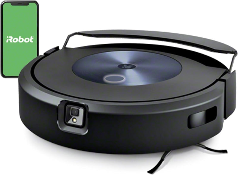 iRobot Roomba Combo j7 (c7156) Saug- und Wischroboter mit Objekterkennung/-meidung, Kartierung, 4-St