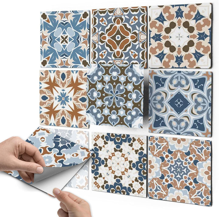 CREATISTO Klebefliesen Stickerfliesen Fliesenfolie - Stylische Sticker Aufkleber für Fliesen I Klebe