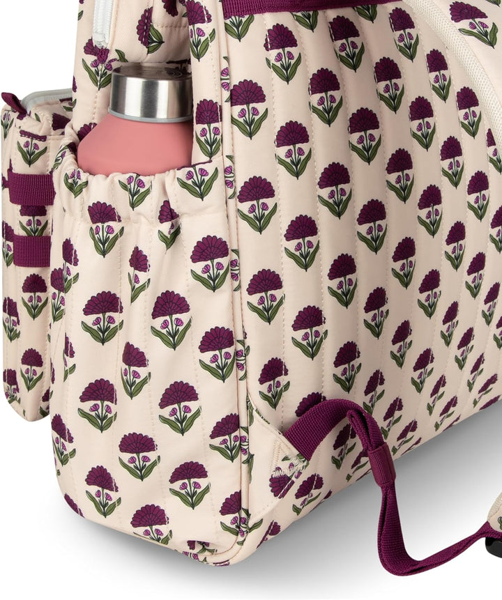 Cabaïa Wickelrucksack - Medium 18L - 3L Isoliertasche, Kinderwagenbefestigungen - Design & Wasserabw
