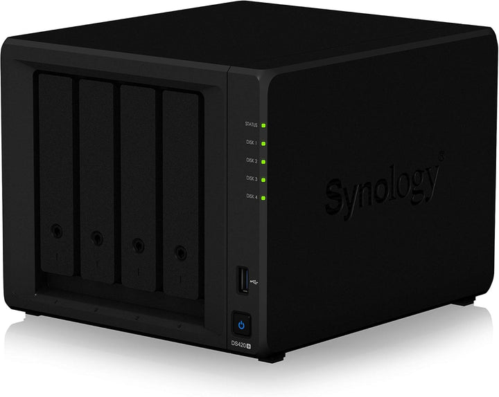 Synology 2 Bay NAS DiskStation DS420+ (ohne Disk) 4-bay; 2GB DDR4 DS420+, 4-bay; 2GB DDR4 DS420+