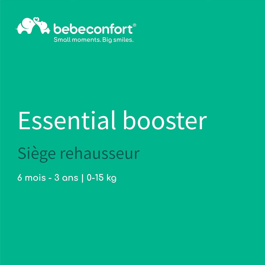 Bebeconfort Essential Booster, Sitzerhöhung, ab einem Alter von 6 Monaten bis 3 Jahren, bis 15 kg, W