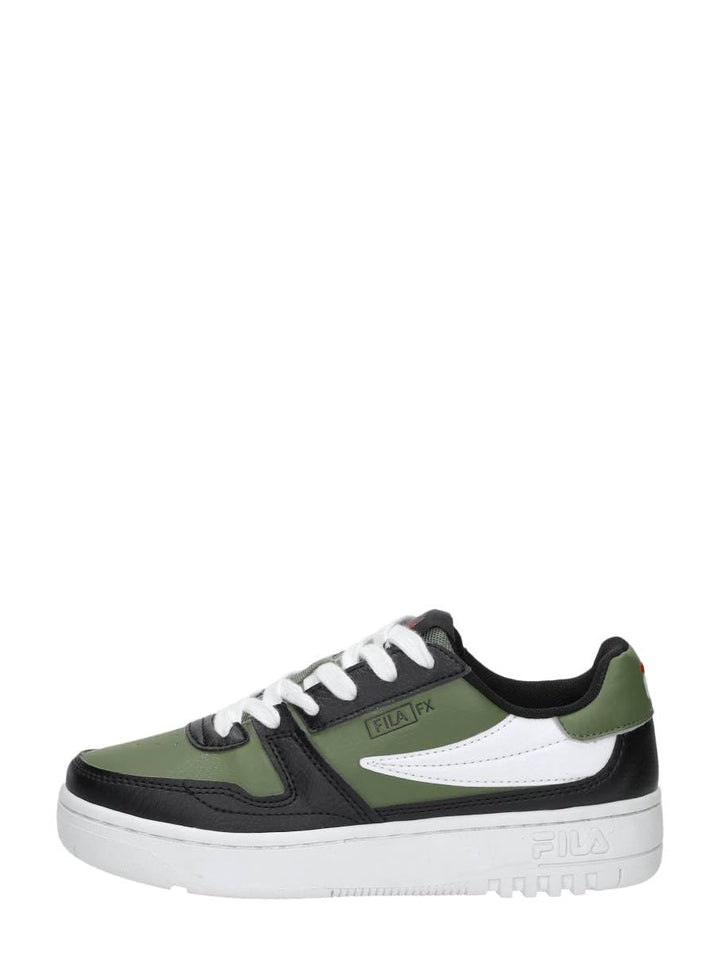 FILA Unisex Kinder Fxventuno Teens Sneaker 38 EU Oil Green Black, 38 EU Oil Green Black