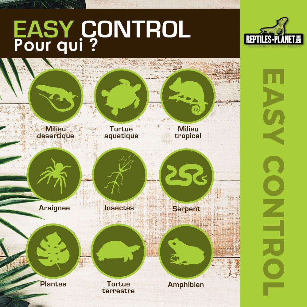 Reptiles Planet Thermostat für Terrarium Reptilien Easy Control