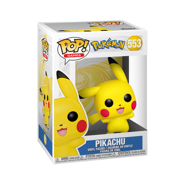 Funko POP! Games: Pokémon - Pikachu - (Waving) - (Waving) - Vinyl-Sammelfigur - Geschenkidee - Offiz