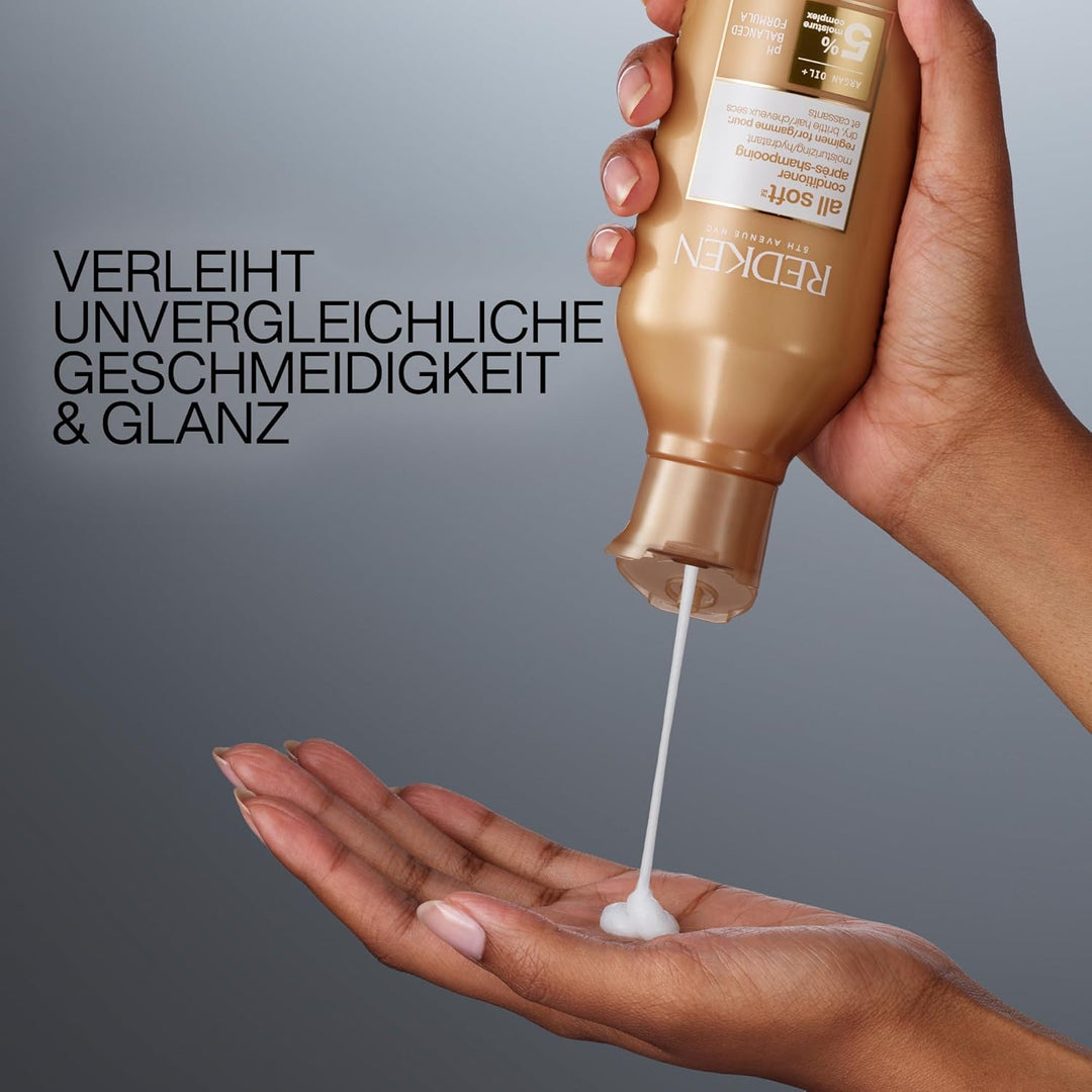 Redken | Spülung für trockenes und brüchiges Haar, Belebt und hydratisiert, Mit Fettsäuren, Antioxid