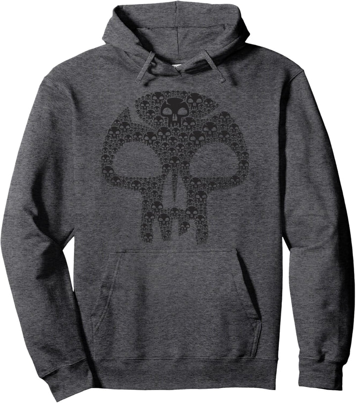 Magic: The Gathering Black Mana Symbol Fill Pullover Hoodie
