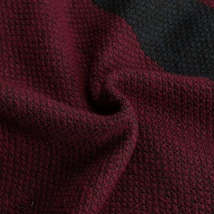 YOUTHUP Herren Strickjacke mit Kapuze Fleece Gefüttert Winter Cardigan Strick Fleecejacke Reissversc