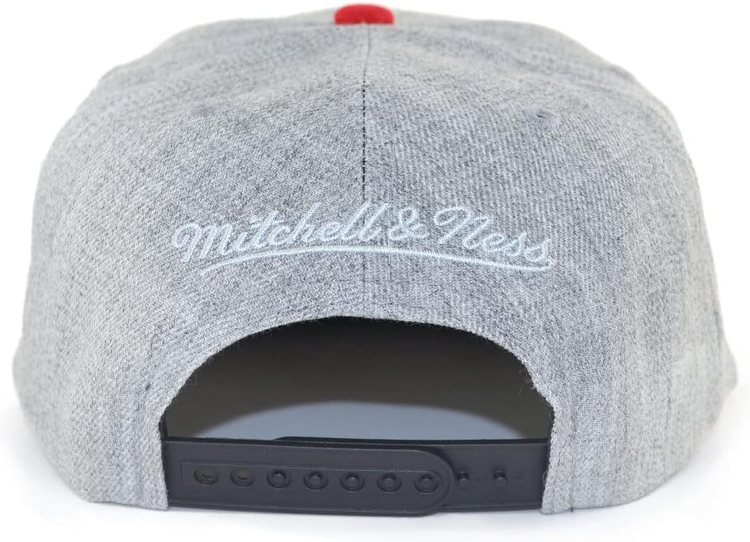 Mitchell & Ness NBA Team Arch Snapback Cap Chicago Bulls Grey/Black