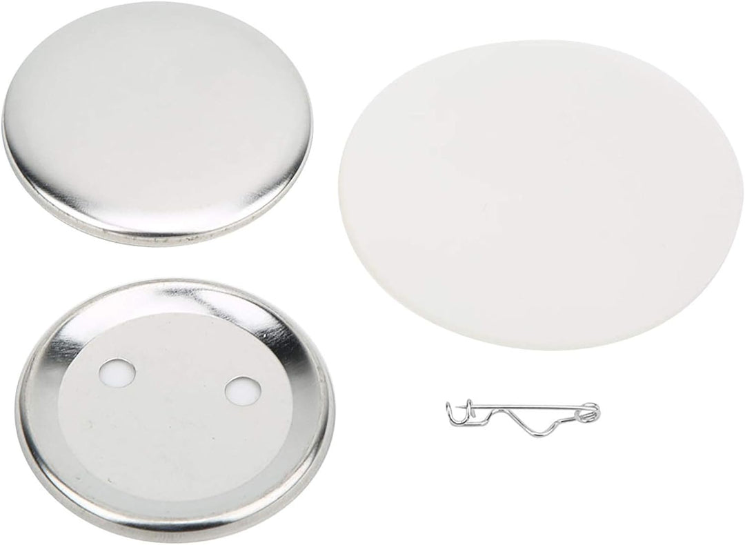 100 Sets 56 Mm, Teile für die Herstellung von Anstecknadeln und Knöpfen, Zubehör für DIY-Bastelmater