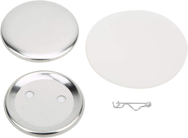 100 Sets 56 Mm, Teile für die Herstellung von Anstecknadeln und Knöpfen, Zubehör für DIY-Bastelmater