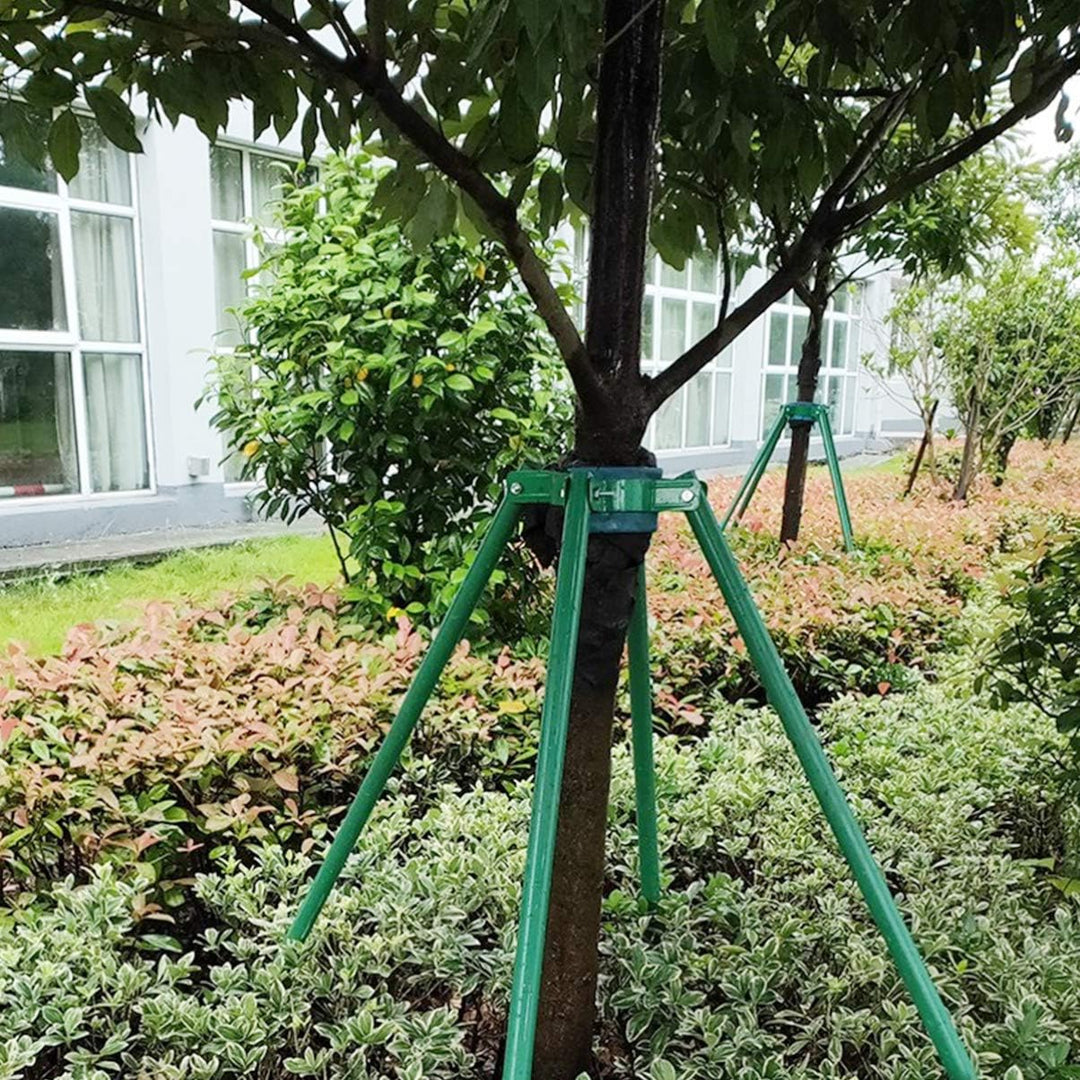 Operitacx Pflanzenunterstützung Gartenpfähle 10 cm Baumpfahl- Stützb?nder Halter Big Tree Stütze St?
