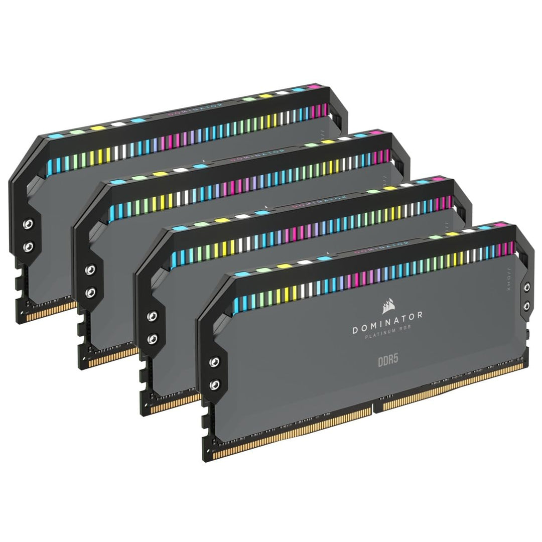 Corsair Dominator Platinum RGB DDR5 64GB (4x16GB) 5600MHz C36 AMD-Optimierter Desktop-Speicher (12 C