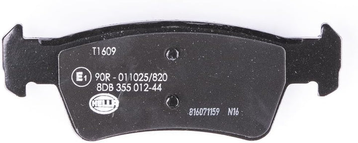 HELLA PAGID 8DB 355 012-441 Bremsbelagsatz - T1609 - Dicke/Stärke: 19mm - Bremssystem: Teves - mit i