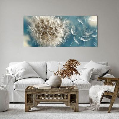 Wandbilder Dekoration Wohnzimmer Baby Sommer Pflanze Panorama Bilder auf Leinwand 120x50cm Leinwandb