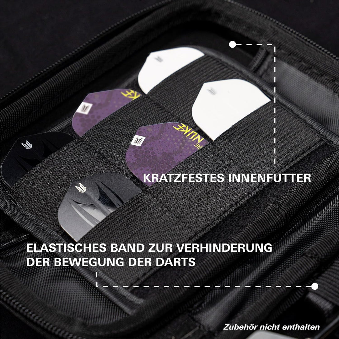 Target Darts Luke Littler Ghost Series XL Takoma Wallet Regular – Dartkoffer schwarz/weiss | „The Nu