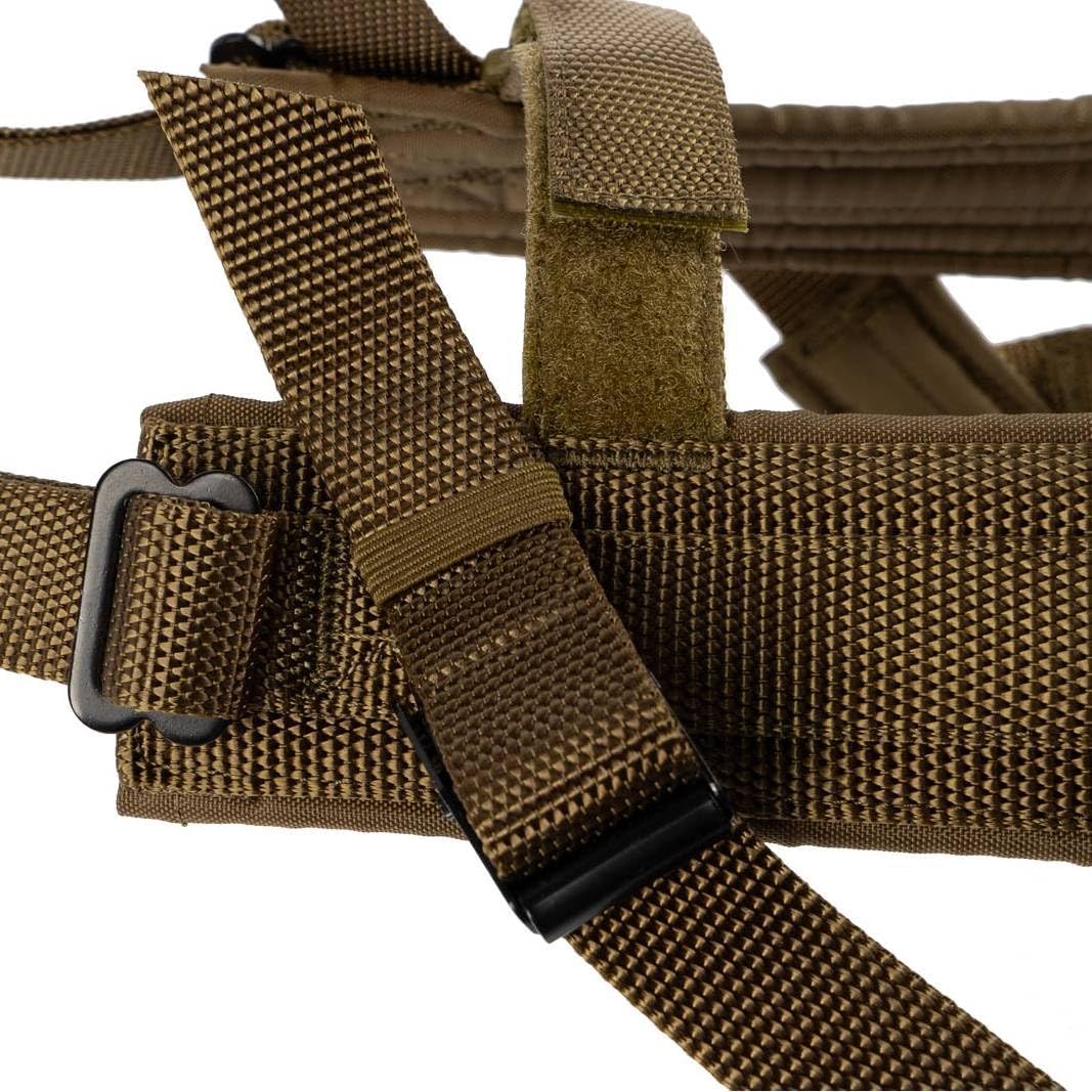 Non-Stop dogwear Freemotion Harness WD |Olive| ideal fr Widerstandstraining, Gre:4